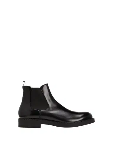 Prada Men's Leather Chelsea Boots | Thumbnail 1