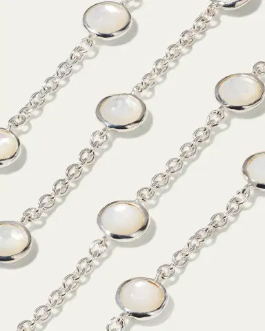 Ippolita Stone Station Necklace in Sterling Silver | Thumbnail 3