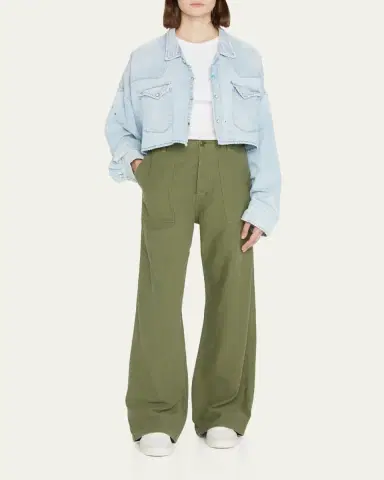 R13 Wide-Leg Utility Pant | Thumbnail 2