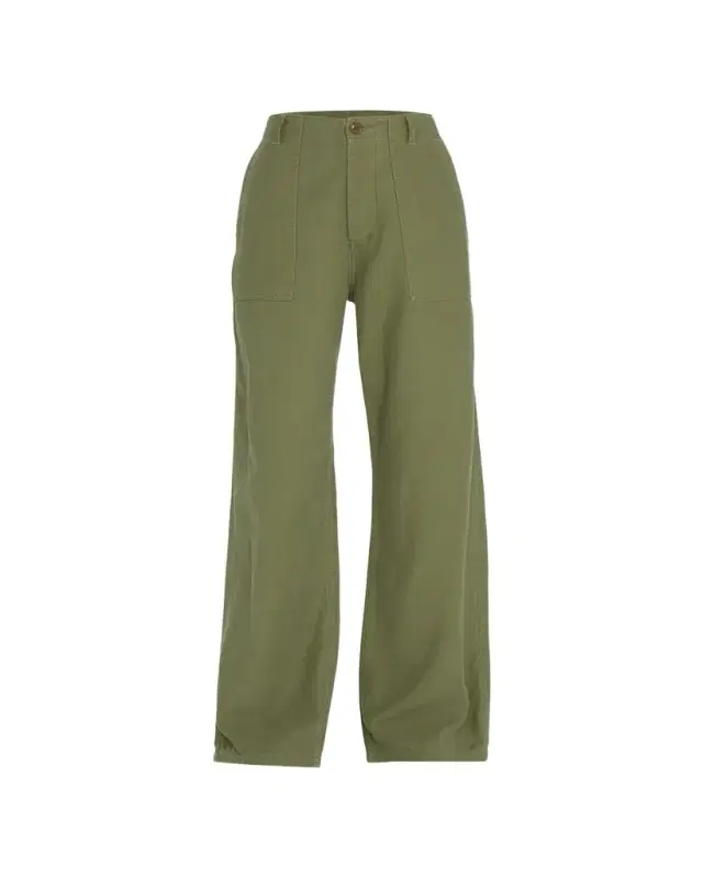 Wide-Leg Utility Pant