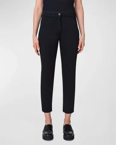Akris punto Maru Slim-Legs Ankle Stretch Denim Pants | Thumbnail 6 Akris punto Maru Slim-Legs Ankle Stretch Denim Pants | Thumbnail 6