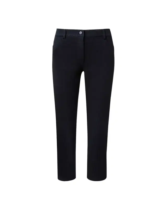 Maru Slim-Legs Ankle Stretch Denim Pants
