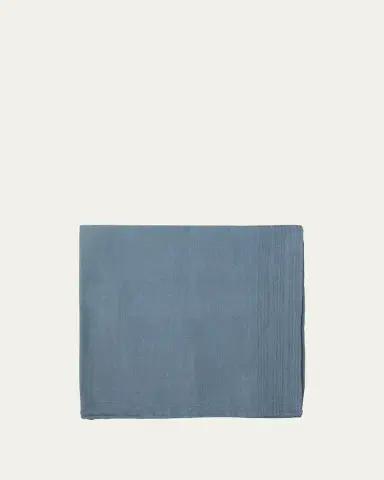 Simonnot Godard Men's Tonal Stripe Handkerchief | Thumbnail 3
