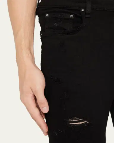 AMIRI Men's MX1 Destroyed Skinny Jeans | Thumbnail 5 AMIRI Men's MX1 Destroyed Skinny Jeans | Thumbnail 5