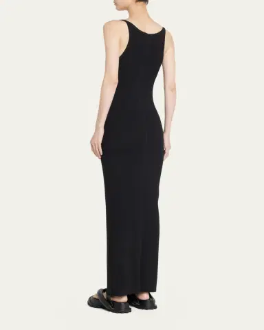 ÉTERNE Scoop-Neck Tank Maxi Dress | Thumbnail 3