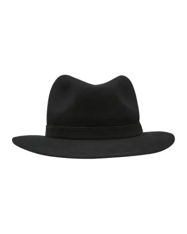 BORSALINO Men's Alessandria Leather-Band Wool Fedora Hat | Thumbnail 1 BORSALINO Men's Alessandria Leather-Band Wool Fedora Hat | Thumbnail 1