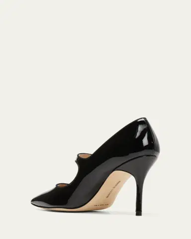 Manolo Blahnik Campari Patent Mary Jane Pumps | Thumbnail 2 Manolo Blahnik Campari Patent Mary Jane Pumps | Thumbnail 2