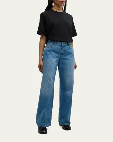 The Row Chiara Jersey T-Shirt | Thumbnail 2 The Row Chiara Jersey T-Shirt | Thumbnail 2