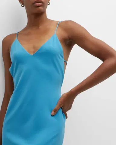 Giorgio Armani Jersey Midi Dress w/ Strappy Back | Thumbnail 6 Giorgio Armani Jersey Midi Dress w/ Strappy Back | Thumbnail 6