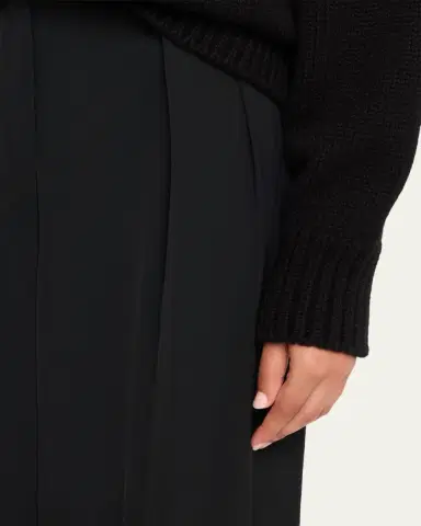 The Row Igor Pleated Straight-Leg Pants | Thumbnail 5 The Row Igor Pleated Straight-Leg Pants | Thumbnail 5