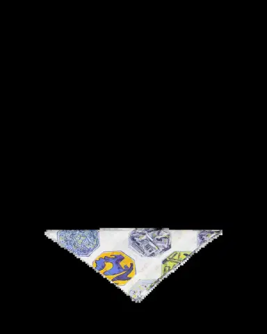 Luisa Longo Medallions Large Napkin, 20"Sq | Thumbnail 2