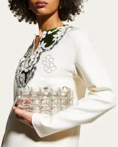 Cult Gaia Bess Caged Embellished Box Shoulder Bag | Thumbnail 2 Cult Gaia Bess Caged Embellished Box Shoulder Bag | Thumbnail 2