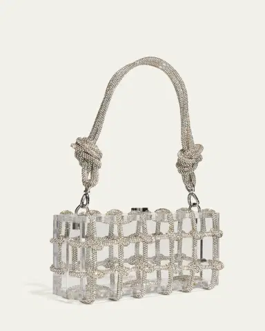 Cult Gaia Bess Caged Embellished Box Shoulder Bag | Thumbnail 3 Cult Gaia Bess Caged Embellished Box Shoulder Bag | Thumbnail 3