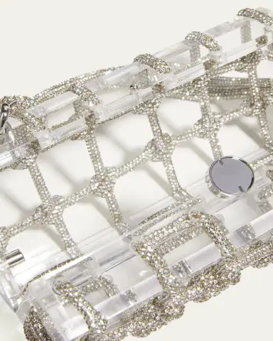 Cult Gaia Bess Caged Embellished Box Shoulder Bag | Thumbnail 4 Cult Gaia Bess Caged Embellished Box Shoulder Bag | Thumbnail 4