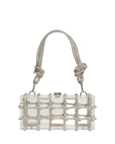 Cult Gaia Bess Caged Embellished Box Shoulder Bag | Thumbnail 1 Cult Gaia Bess Caged Embellished Box Shoulder Bag | Thumbnail 1