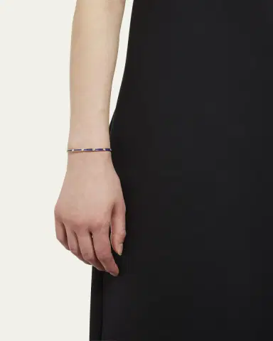 Viltier Rayon Bangle in Lapis Lazuli, 18K Yellow Gold and Diamonds | Thumbnail 2