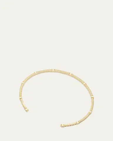 Viltier Rayon Bangle in Lapis Lazuli, 18K Yellow Gold and Diamonds | Thumbnail 4