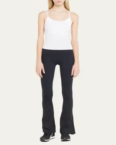 Splits59 Racquel High-Waisted Slit Flare Pants | Thumbnail 2 Splits59 Racquel High-Waisted Slit Flare Pants | Thumbnail 2