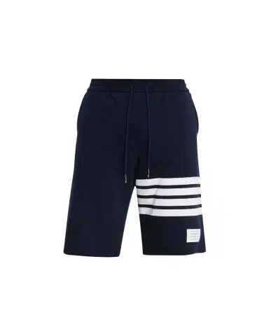 Thom Browne Men's 4-Bar Basic Terry Sweat Shorts | Thumbnail 1 Thom Browne Men's 4-Bar Basic Terry Sweat Shorts | Thumbnail 1