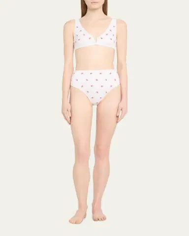 Videris Lingerie Whitney High-Rise Bikini Briefs | Thumbnail 2