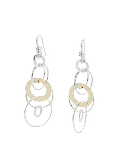 Ippolita Hammered Jet Set Earrings in Chimera | Thumbnail 1 Ippolita Hammered Jet Set Earrings in Chimera | Thumbnail 1