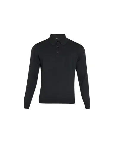 Kiton Men's Cashmere Polo Sweater | Thumbnail 1 Kiton Men's Cashmere Polo Sweater | Thumbnail 1