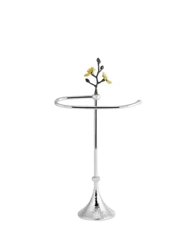Michael Aram Gold Orchid Fingertip Towel Stand | Thumbnail 1