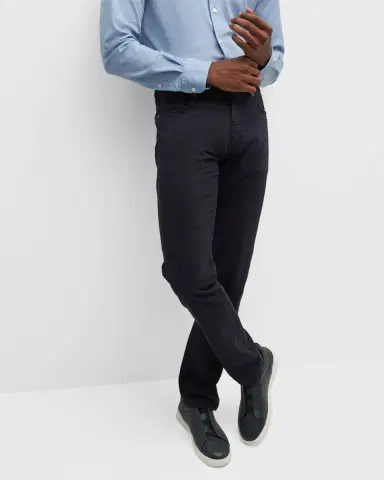 ZEGNA Men's Cotton 5-Pocket Pants | Thumbnail 5 ZEGNA Men's Cotton 5-Pocket Pants | Thumbnail 5