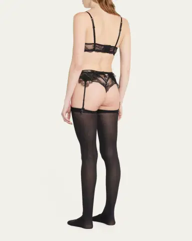 Kiki De Montparnasse Lace Inset Garter | Thumbnail 5