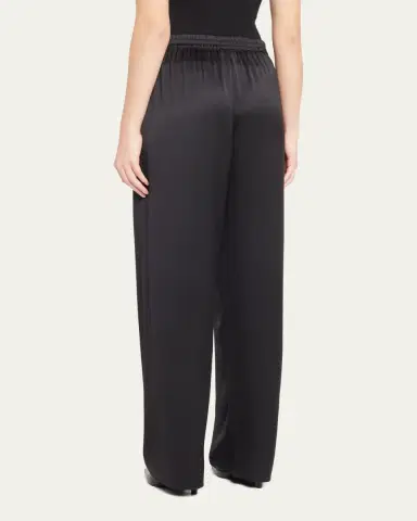 Giorgio Armani Classic Silk Trousers | Thumbnail 3 Giorgio Armani Classic Silk Trousers | Thumbnail 3