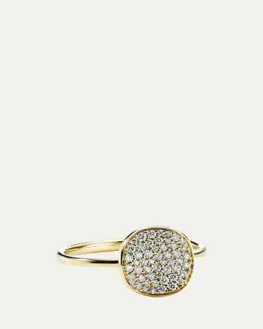 Ippolita Small Flower Ring in 18K White Gold with Diamonds | Thumbnail 2