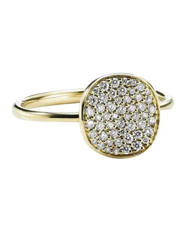 Ippolita Small Flower Ring in 18K White Gold with Diamonds | Thumbnail 1