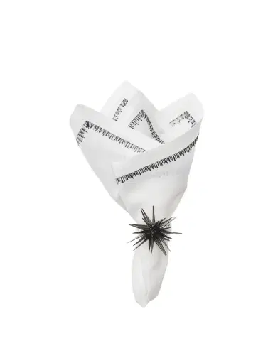 Kim Seybert Filament Embroidered Linen Napkin | Thumbnail 1