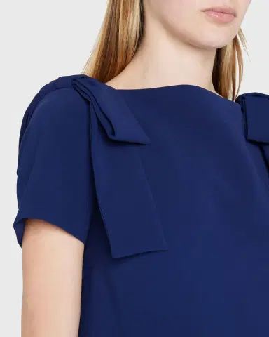 Carolina Herrera Bow Detail Shift Dress | Thumbnail 4 Carolina Herrera Bow Detail Shift Dress | Thumbnail 4
