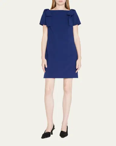 Carolina Herrera Bow Detail Shift Dress | Thumbnail 6 Carolina Herrera Bow Detail Shift Dress | Thumbnail 6