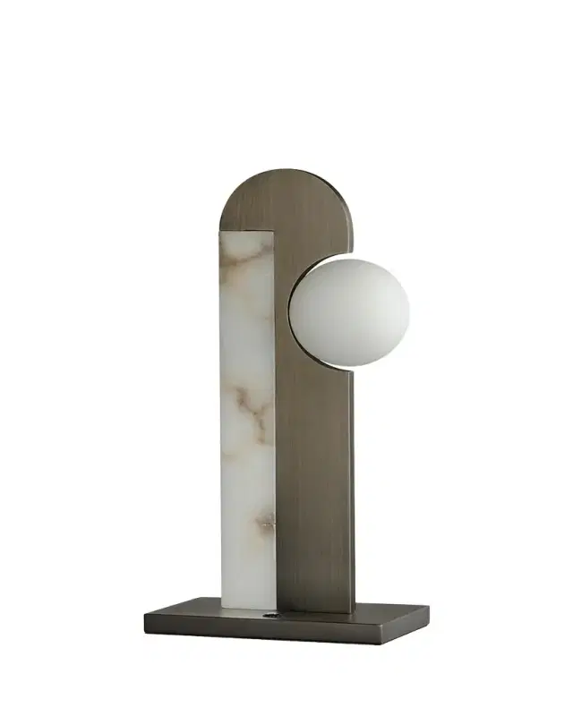 New Age Desk Lamp Spanish Alabaster