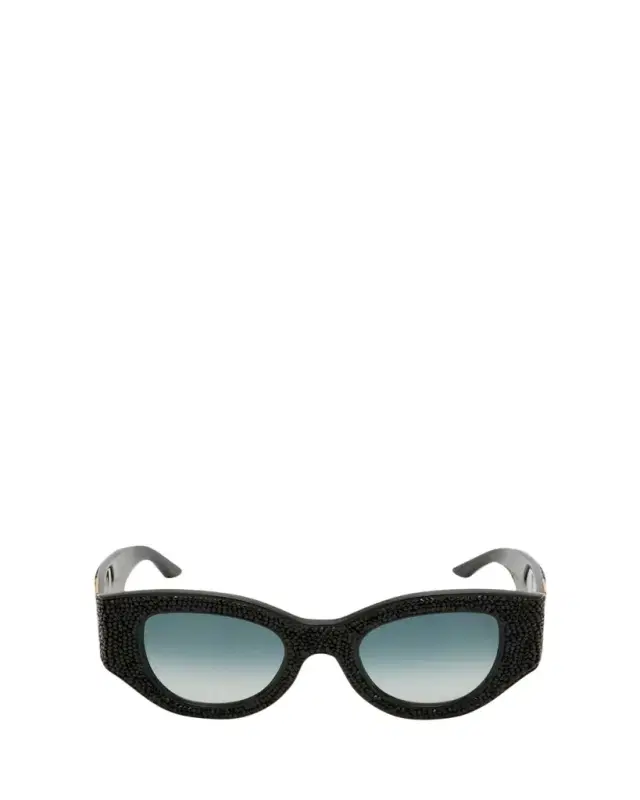 Anna-Karin Karlsson Lucky Goes to Vegas Crystals & Acetate Cat-Eye Sunglasses