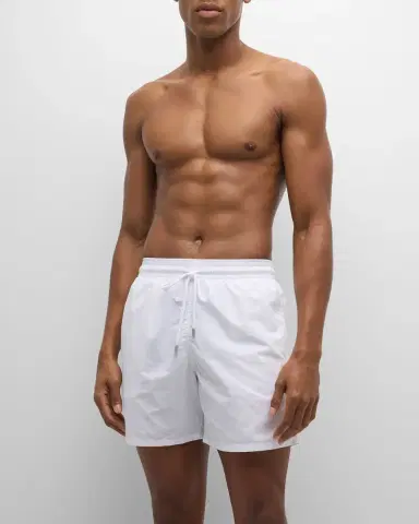 Vilebrequin Men's Solid Swim Shorts | Thumbnail 3 Vilebrequin Men's Solid Swim Shorts | Thumbnail 3