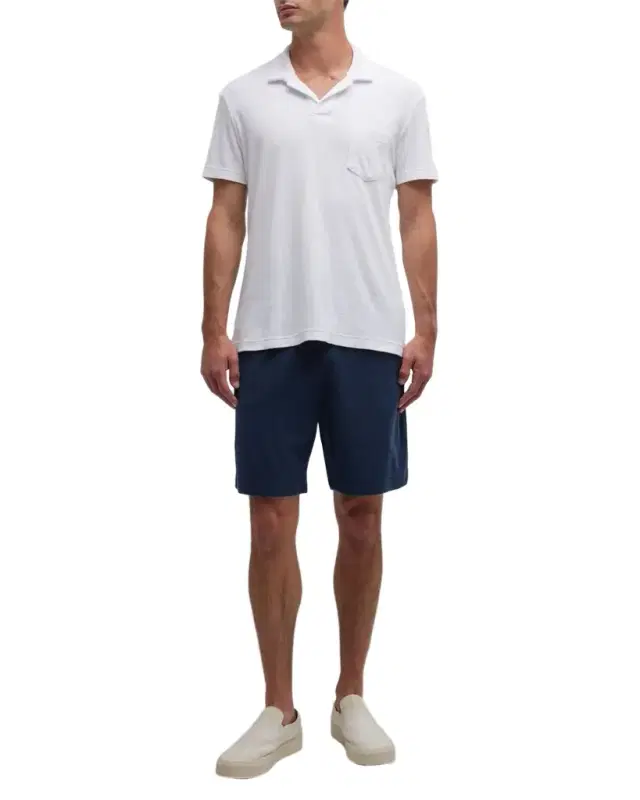 Men's Cotton Terry Polo Shirt