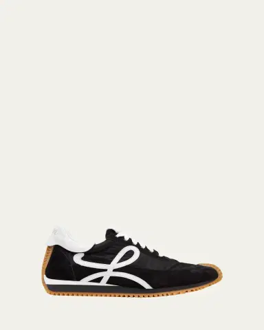Loewe Flow Suede Retro Runner Sneakers | Thumbnail 2