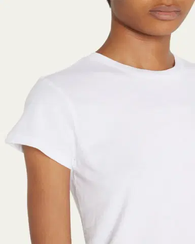 AGOLDE Adine Cropped Crewneck Tee | Thumbnail 5