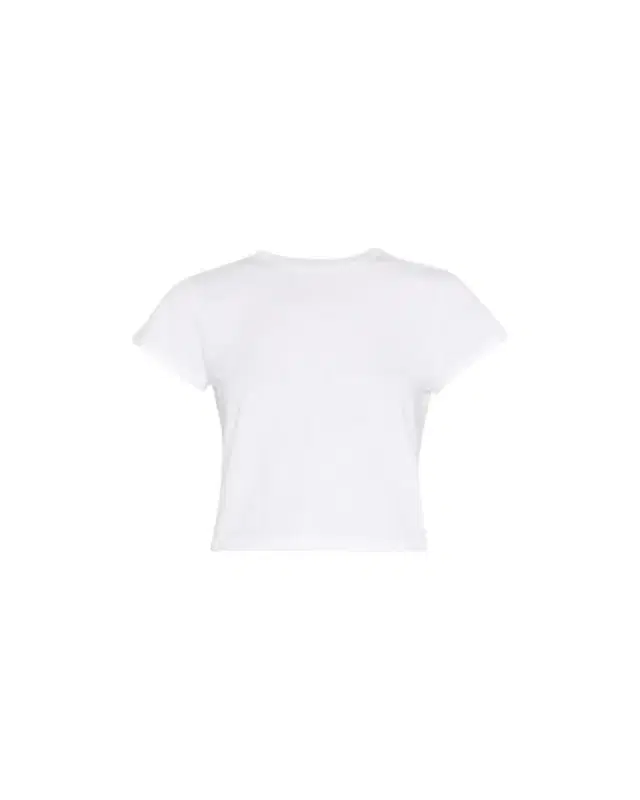 Adine Cropped Crewneck Tee