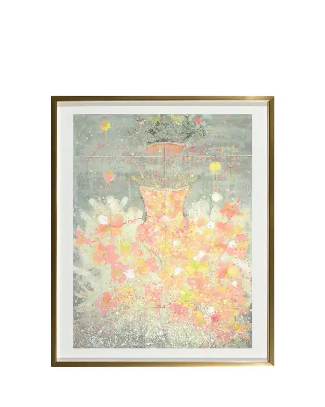 RFA Fine Art "Champagne Rose" Giclee by Lenore Gimpert