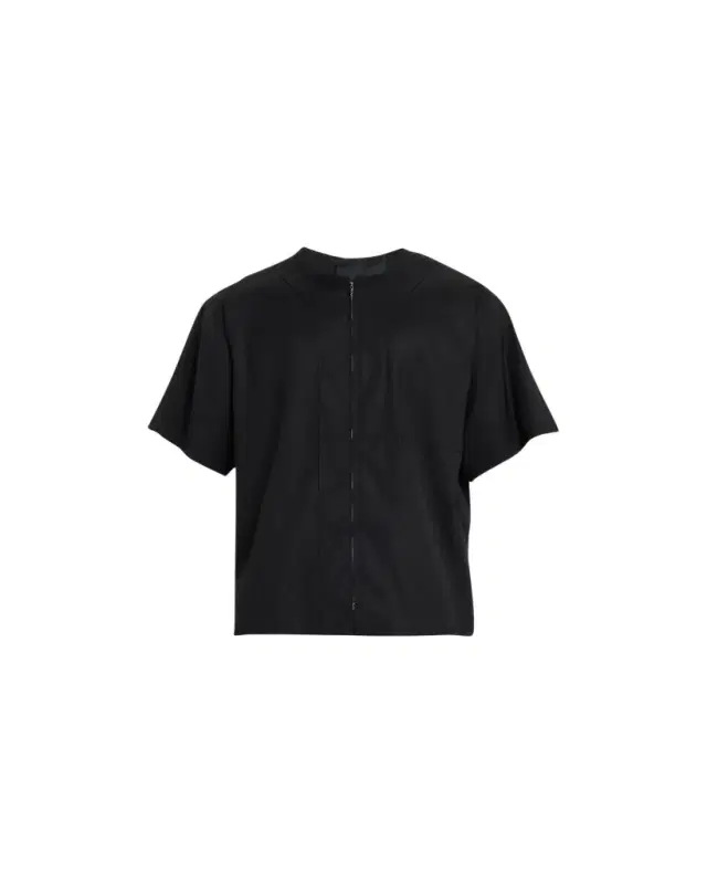 3.1 Phillip Lim Men's Zip-Front Baseball Shirt