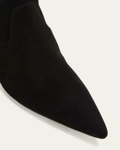 Manolo Blahnik Lupasca Suede Over-The-Knee Boots | Thumbnail 2