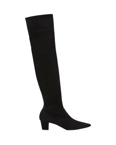 Manolo Blahnik Lupasca Suede Over-The-Knee Boots | Thumbnail 1
