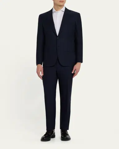 Kiton Men's Wool-Silk Basic Suit | Thumbnail 2
