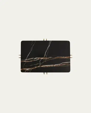 Arteriors Lockhart Marble Rectangular Tray | Thumbnail 3