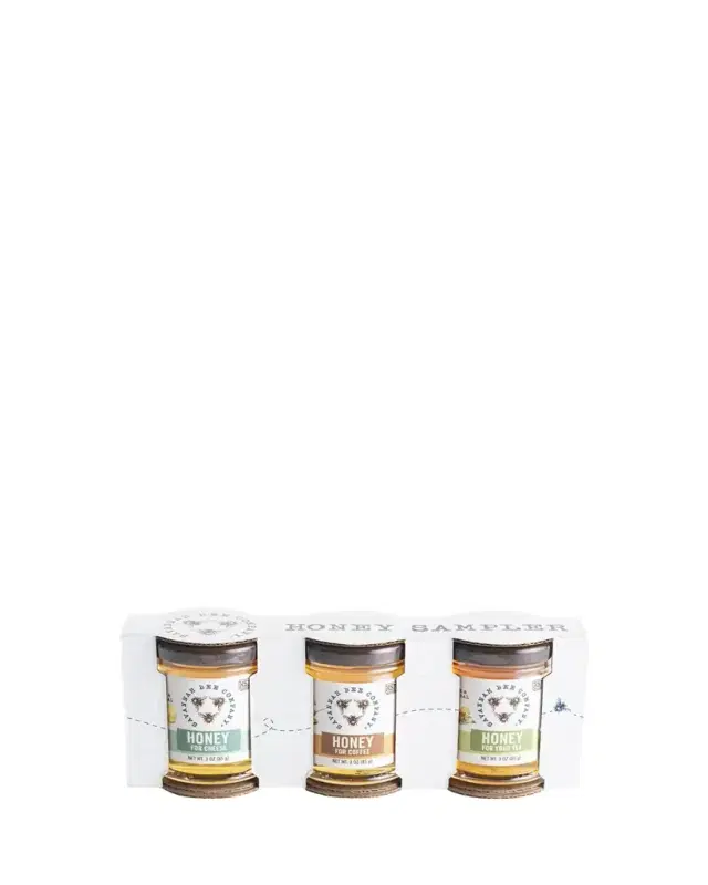 Savannah Bee Company Everyday Honey Sampler, 3 x 3 oz.