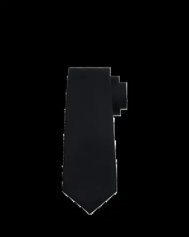 Kiton Men's Virgin Wool 7-Fold Tie, Navy | Thumbnail 2 Kiton Men's Virgin Wool 7-Fold Tie, Navy | Thumbnail 2